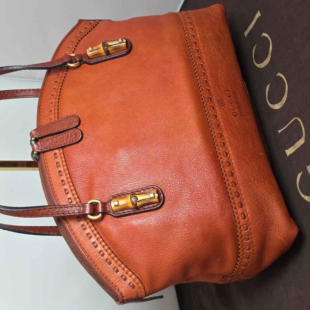 GUCCI Shoulder Bag early 2010s Artisan Leather Collection very good Condition